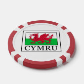 Cymru Pokerchips (Einzeln)
