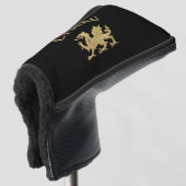 Cymru-Schild Golf Headcover (3/4 Vorderseite)