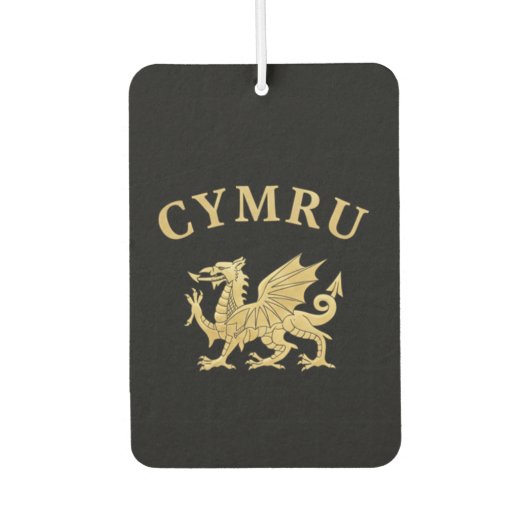 Cymru Shield Autolufterfrischer (Vorderseite)