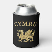 Cymru Shield Dosenkühler (Kanne Vorderseite)