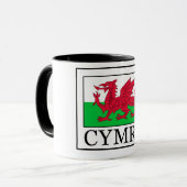 Cymru Tasse (Vorderseite Links)