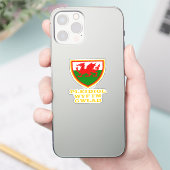 Cymru Wales Patriotismus Aufkleber (Telefon)