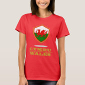 Cymru Wales T-Shirt (Vorderseite)