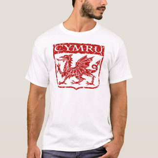Cymru - Wales - Vintag T-Shirt