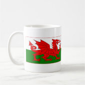 Cymru - Waliser-Flagge Kaffeetasse (Links)