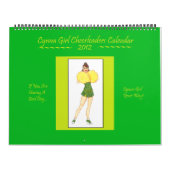Cynna Girl Cheerleader Calendar Kalender (Titelbild)