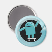 CynogenMod Magnet (Vorderseite/Rückseite)