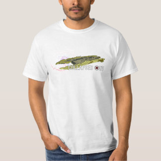CYNOU auf Weiß, T-Stück T-Shirt