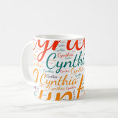 Cynthia Kaffeetasse (Vorderseite Links)