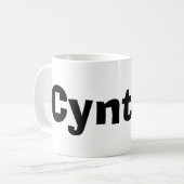Cynthia Kaffeetasse (Vorderseite Links)