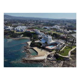 Cynthiana Beach Hotel Paphos, Zypern Poster