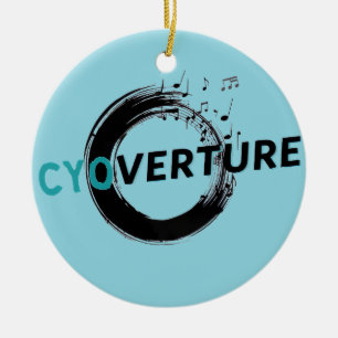 CYOverture Violin-Ornament Keramik Ornament
