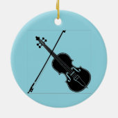 CYOverture Violin-Ornament Keramik Ornament (Hinten)