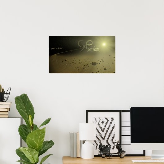 CyPhrons Poster (Heimbüro)