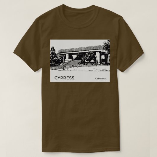 Cypress California TShirt (Design vorne)