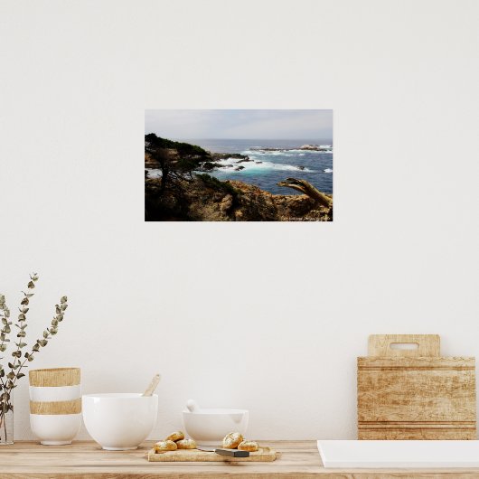 Cypress Coast Print Poster (Küche)
