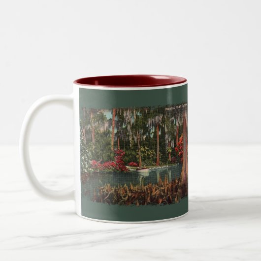 Cypress Gardens Florida Kaffee Tasse (Links)