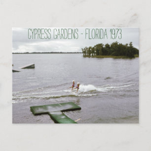 Cypress Gardens Wasserski-Show Vintage-Inspiriert Postkarte