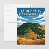 Cypress Hills Interprovincial Park Kanada Postkarte (Vorne/Hinten)