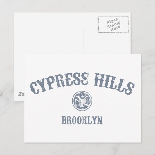 Cypress Hills Postkarte (Vorne/Hinten)