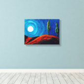 Cypress Moon Leinwanddruck (Insitu (Holzboden))