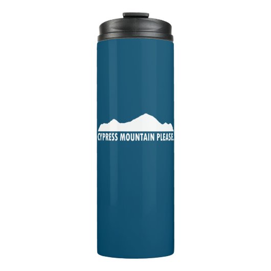 Cypress Mountain Bitte Thermosbecher (Vorderseite)