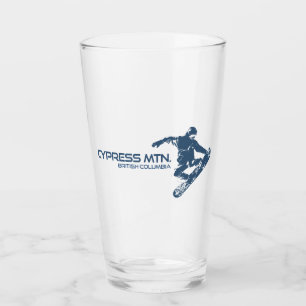 Cypress Mountain British Columbia Snowboarder Glas