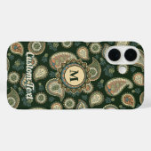 Cypress Paisley Pattern Case-Mate iPhone Hülle (Rückseite (Horizontal))
