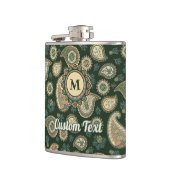 Cypress Paisley Pattern Flask Flachmann (Links)