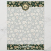 Cypress Paisley Pattern Flyer (Hinten)