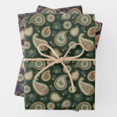 Cypress Paisley Pattern Geschenkpapier Set (Beispiel)