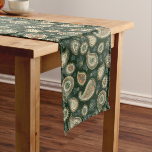 Cypress Paisley Pattern Großer Tischläufer