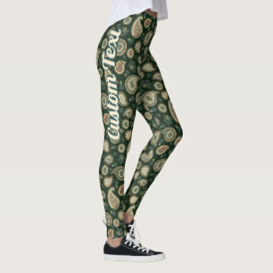 Cypress Paisley Pattern Leggings