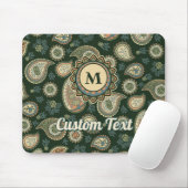 Cypress Paisley Pattern Mousepad (Mit Mouse)