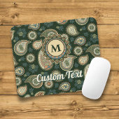 Cypress Paisley Pattern Mousepad