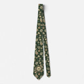 Cypress Paisley Pattern Neck Tie Krawatte (Vorderseite)