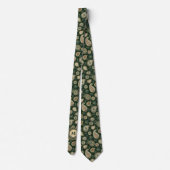 Cypress Paisley Pattern Neck Tie Krawatte (Rückseite)