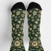 Cypress Paisley Pattern Socks Socken (Oben)