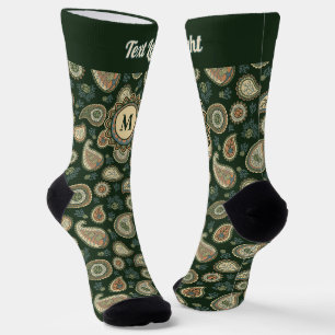 Cypress Paisley Pattern Socks Socken