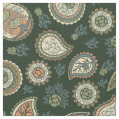 Cypress Paisley Pattern Stoff (Nahaufnahme)