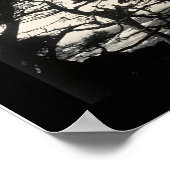 Cypress Point Monterey Foto 1907 Poster (Ecke)