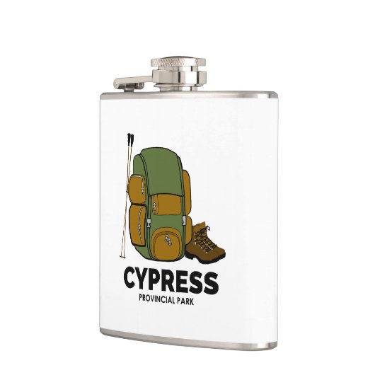 Cypress Provincial Park Backpack Flachmann (Links)