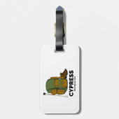 Cypress Provincial Park Backpack Gepäckanhänger (Rückseite vertikal)