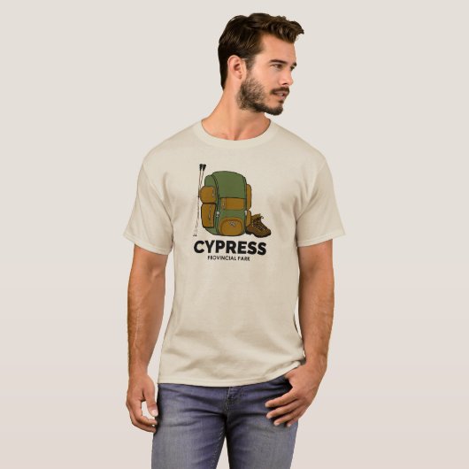 Cypress Provincial Park Backpack T-Shirt (Vorne ganz)