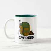 Cypress Provincial Park Backpack Zweifarbige Tasse (Links)