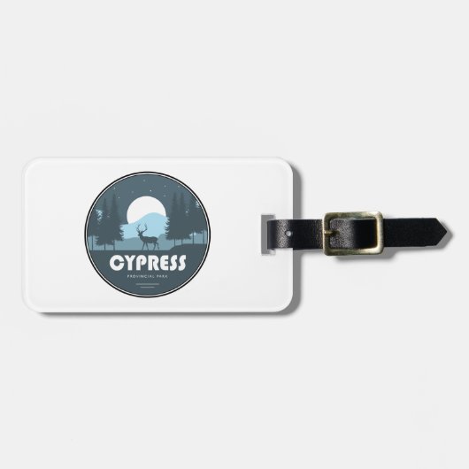 Cypress Provincial Park Deer Gepäckanhänger (Vorderseite horizontal)
