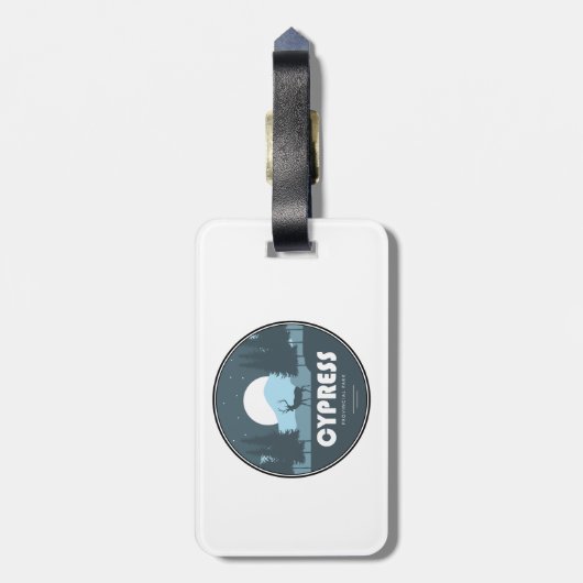 Cypress Provincial Park Deer Gepäckanhänger (Rückseite vertikal)