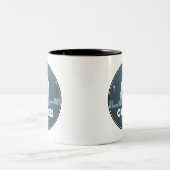 Cypress Provincial Park Deer Zweifarbige Tasse (Mittel)