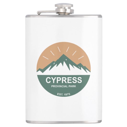 Cypress Provincial Park Flachmann (Vorderseite)