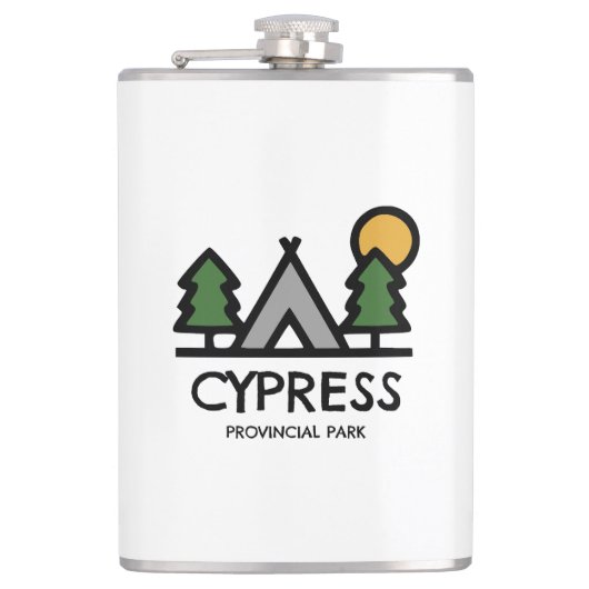 Cypress Provincial Park Flachmann (Vorderseite)